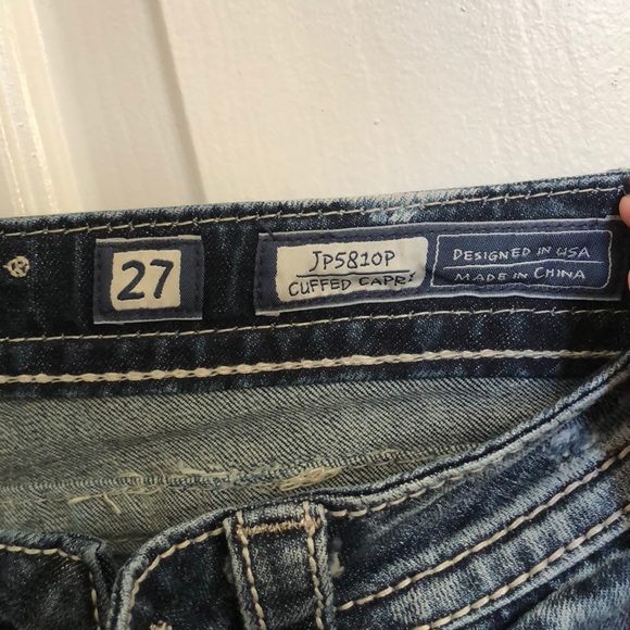 Miss Me cropped Capri size 27 - Picture 4 of 4